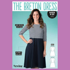 Breton Dress Sewing Pattern PDF