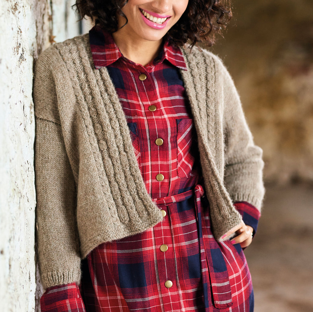 Everyday Cardigan Knitting Pattern PDF