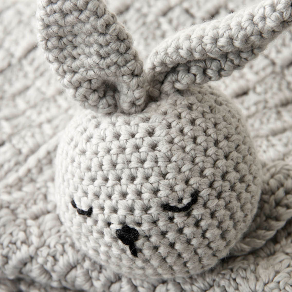 Bunny Baby Blanket Crochet Pattern PDF