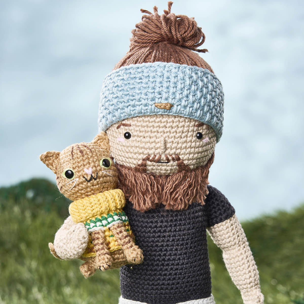 Dean and Nala Amigurumi Crochet Pattern PDF