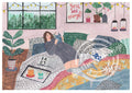 'Chill' Digital Art Print PDF by Miranda Sofroniou