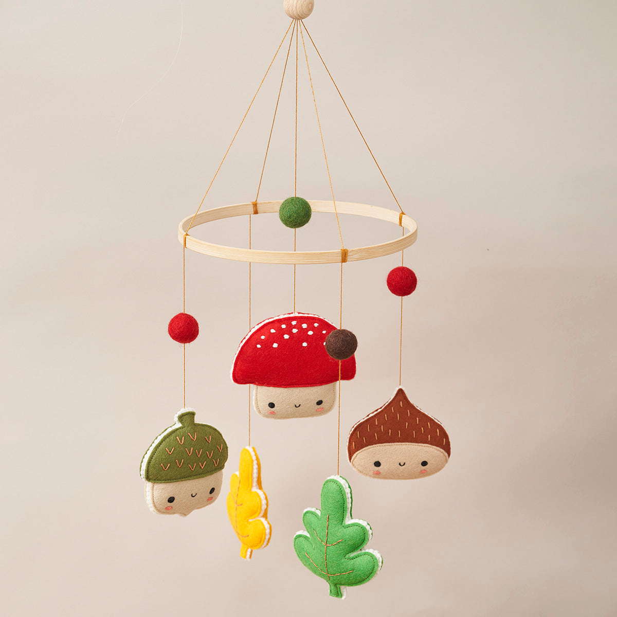 Felt Autumn Mobile Sewing Pattern PDF
