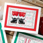 Festive Feet Cards Cross Stitch PDF Patterns