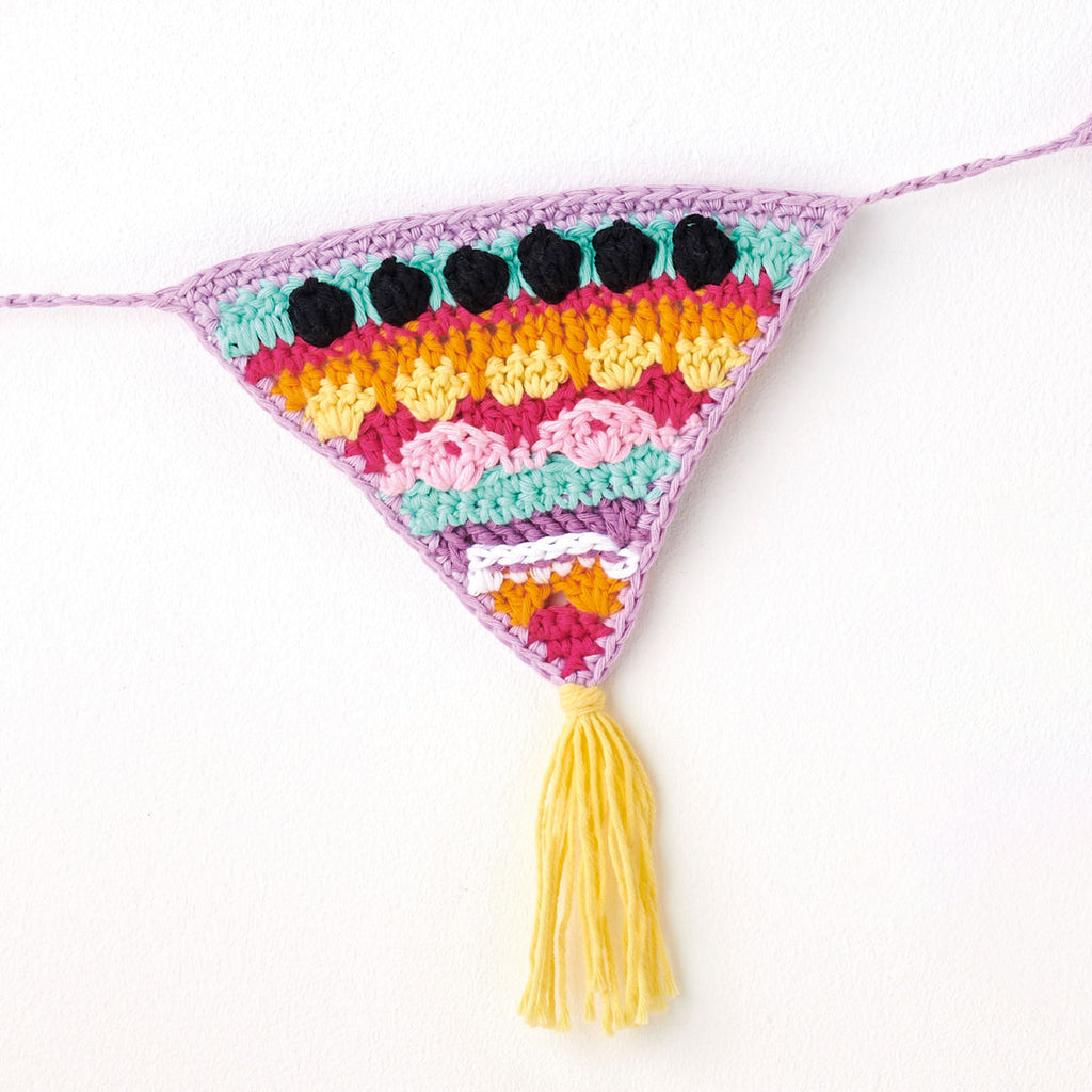 Fiesta Bunting Crochet Pattern PDF