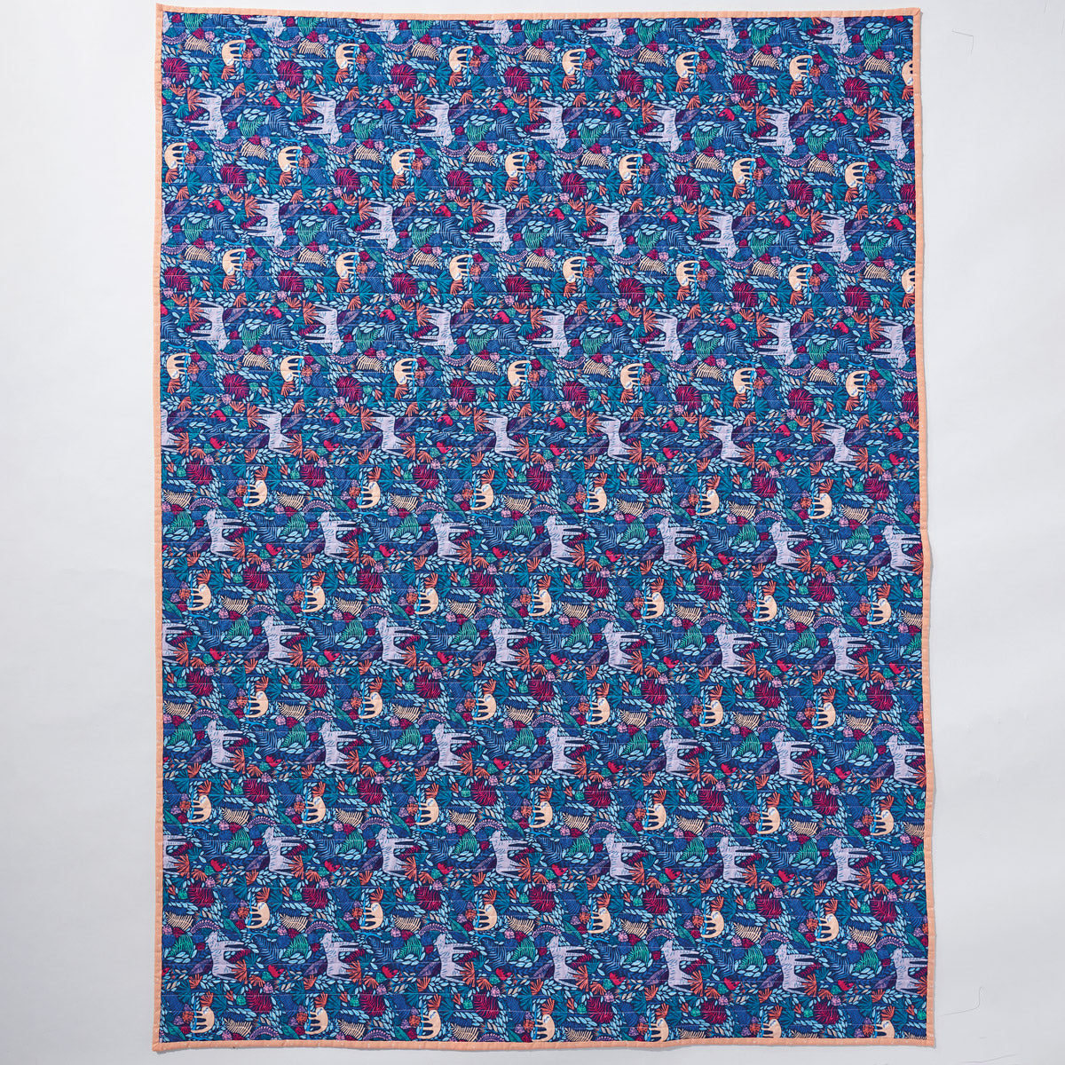 Flora and Fauna Quilting Sewing Pattern PDF