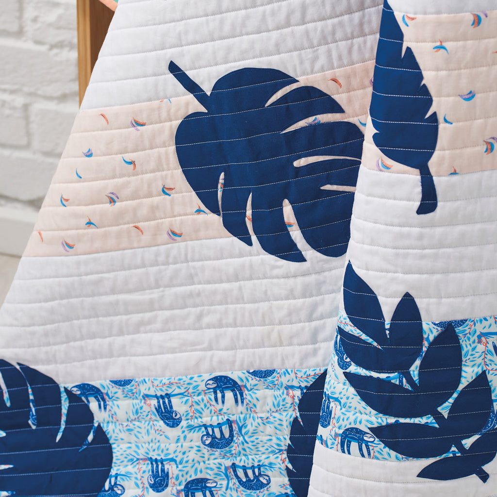 Flora and Fauna Quilting Sewing Pattern PDF