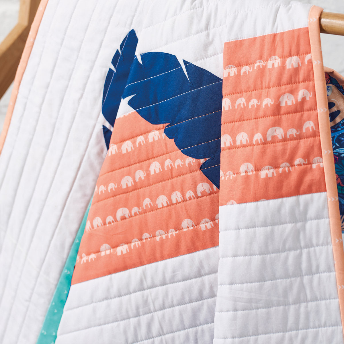 Flora and Fauna Quilting Sewing Pattern PDF