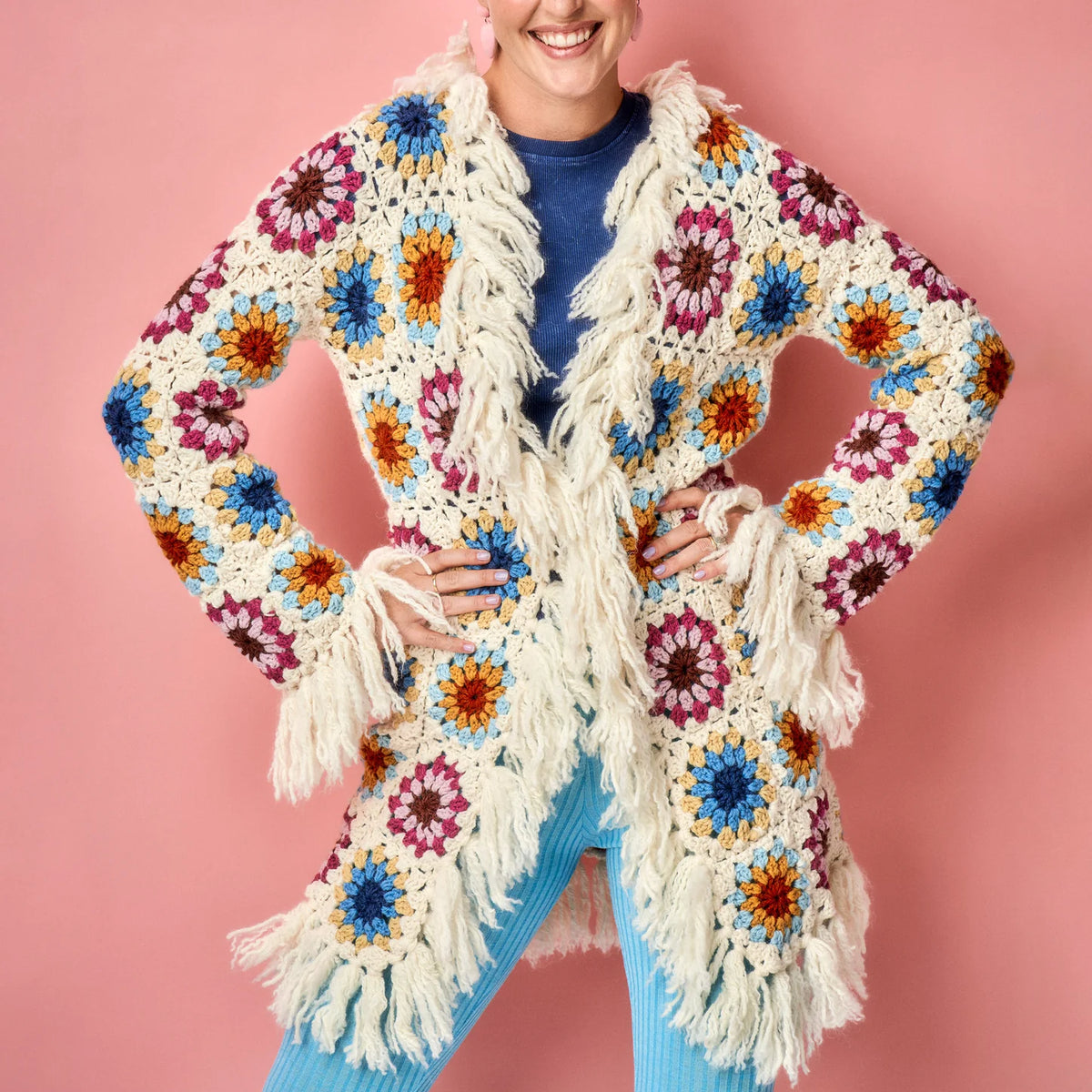 Granny Square Crochet Cardigan Bundle PDF