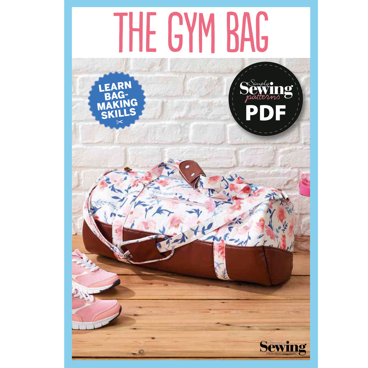 Gym Bag Sewing Pattern PDF