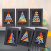 Rainbow Christmas Tree Cross Stitch PDF Pattern