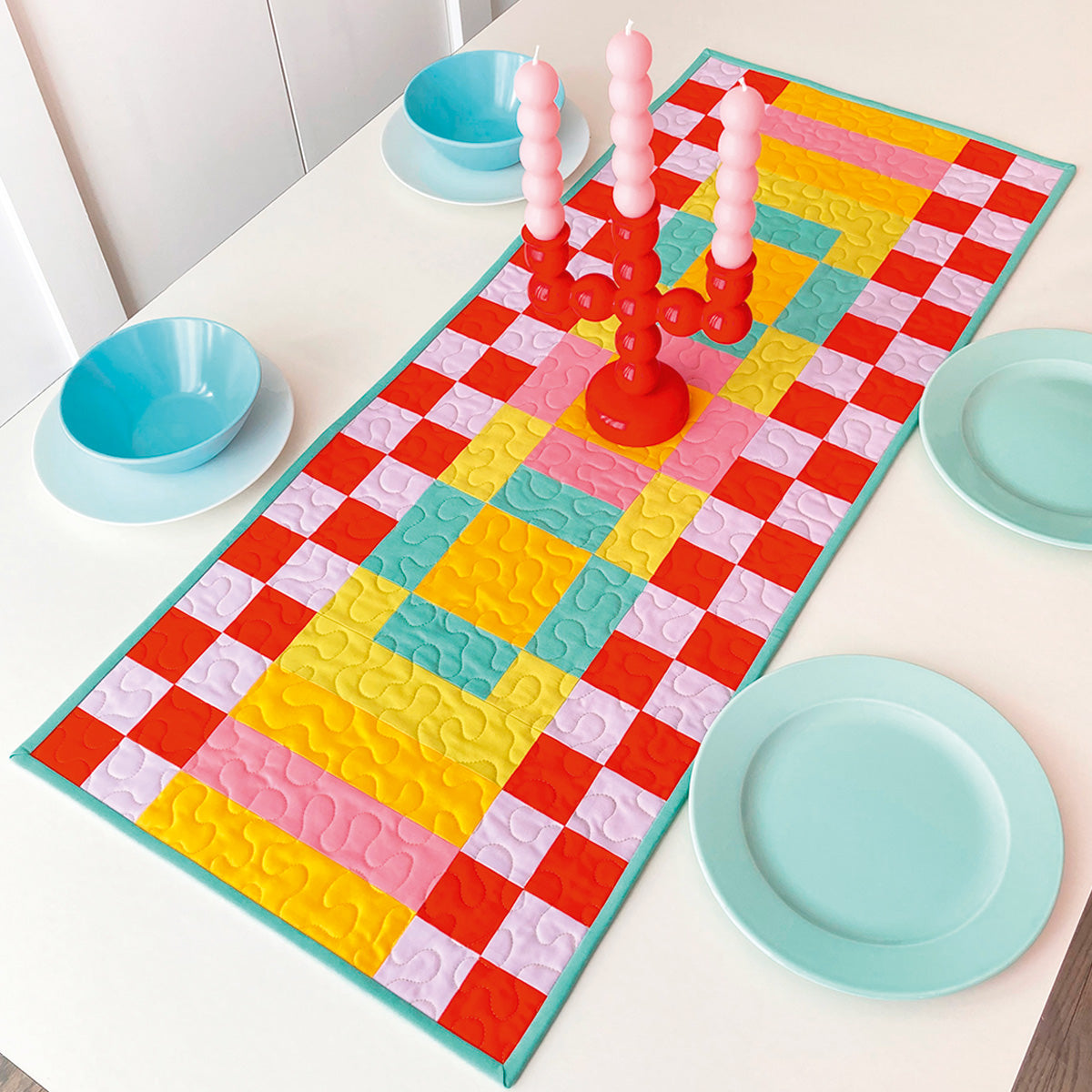 Colourful Table Runner PDF
