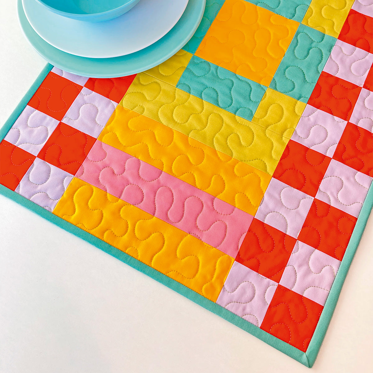 Colourful Table Runner PDF