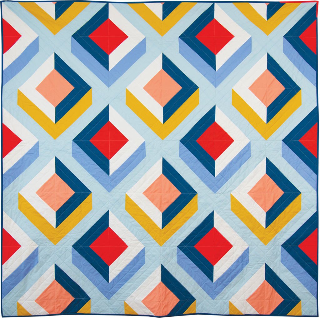 Geo Lines Quilt Pattern PDF