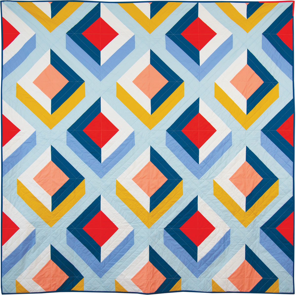 Geo Lines Quilt Pattern PDF