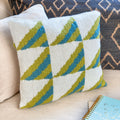Geometric Cushion Knitting Pattern PDF