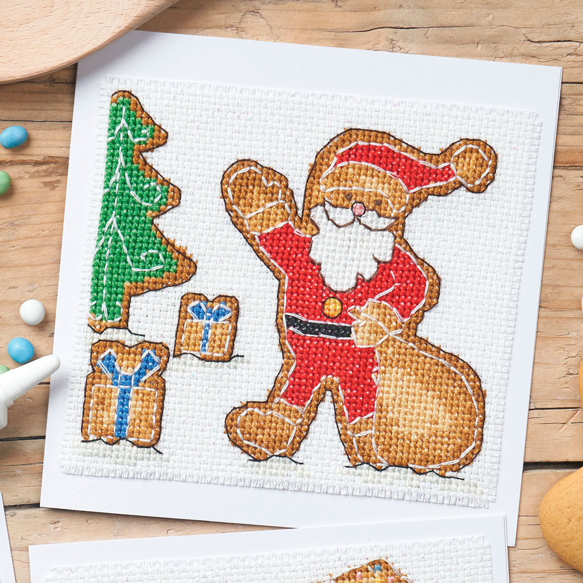 Gingerbread Cards Cross Stitch PDF Patterns