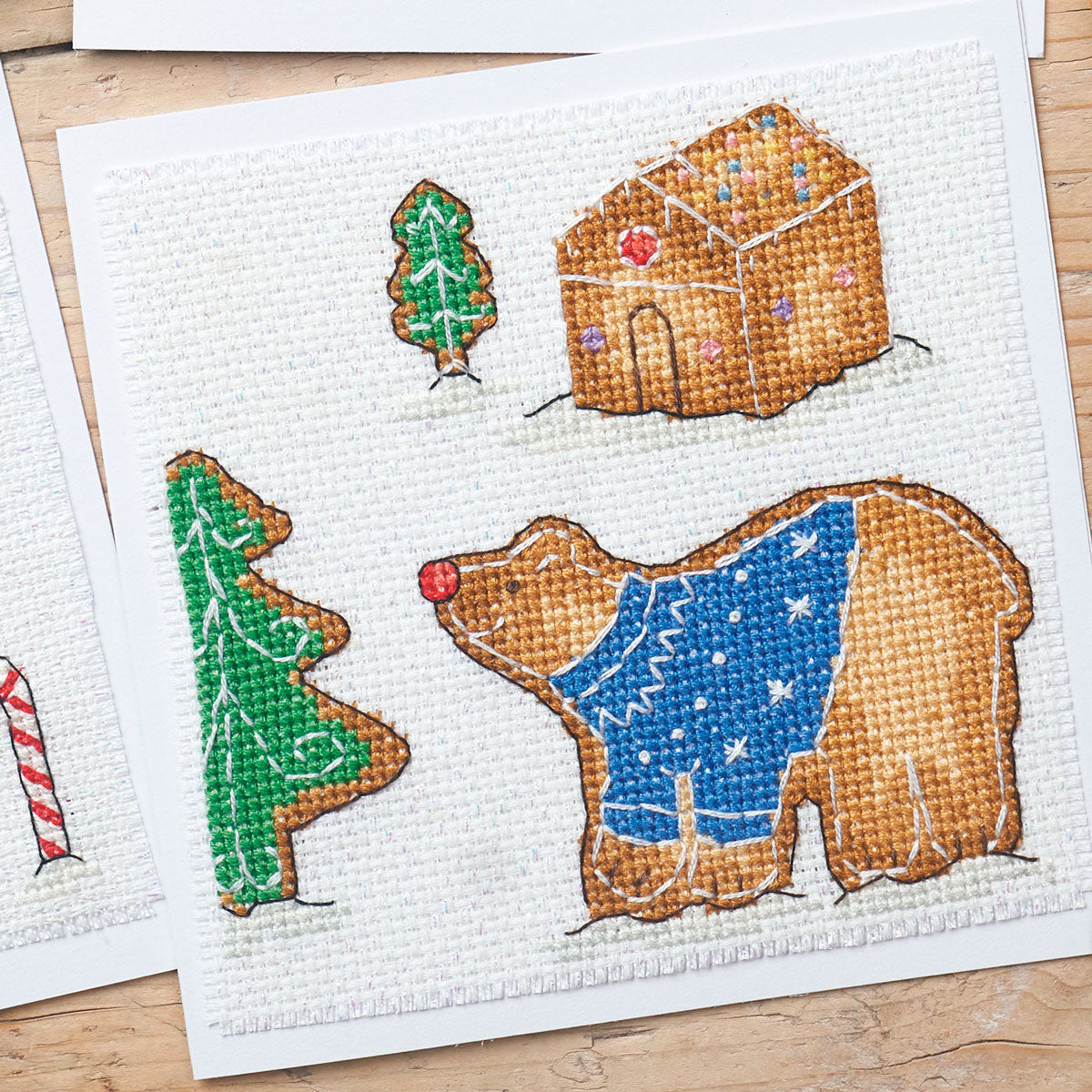 Gingerbread Cards Cross Stitch PDF Patterns