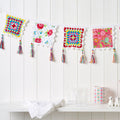 Granny Square Bunting Crochet Pattern PDF