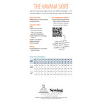 Havana Skirt Sewing Pattern PDF