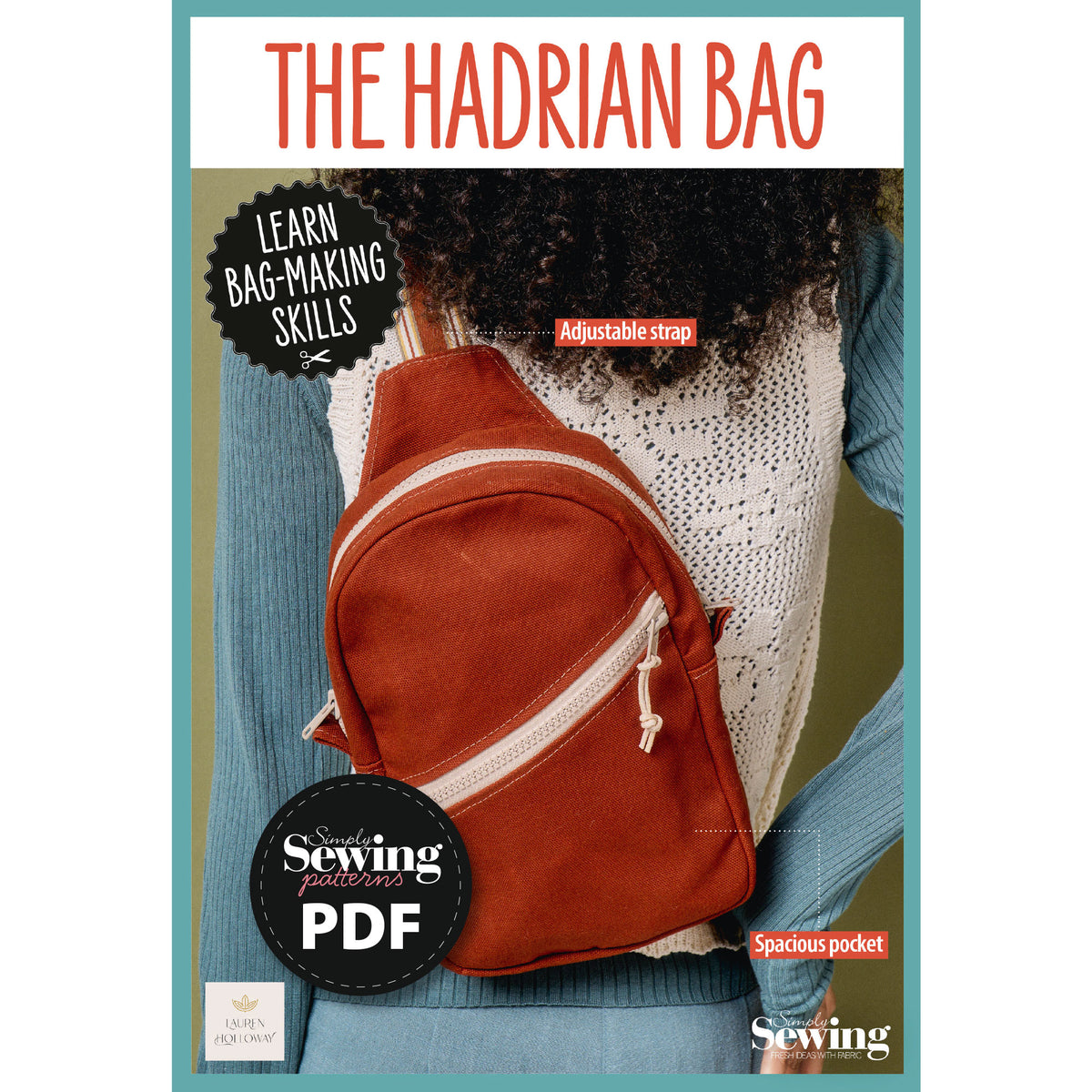 Hadrian Bag Sewing Pattern PDF