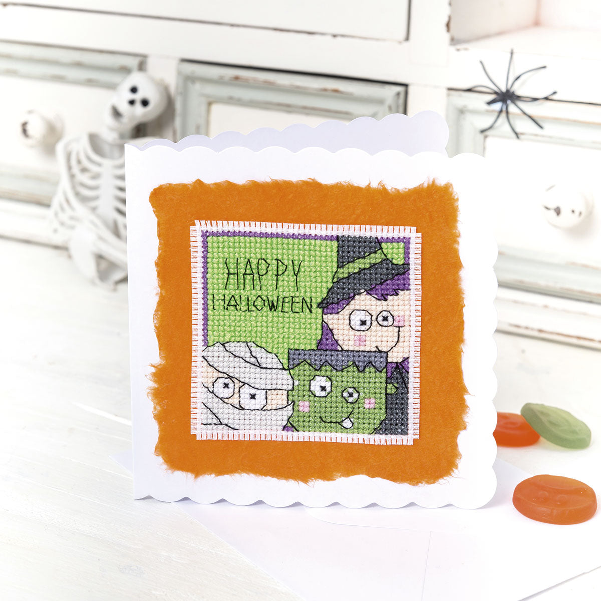 Halloween Cards and Gifts Cross Stitch PDF Pattern