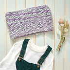 Hand-dyed knitted cowl pattern PDF