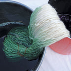 Hand-dyed knitted cowl pattern PDF
