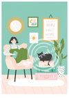 'Home Sweet Home' Digital Art Print PDF by Charly Clements
