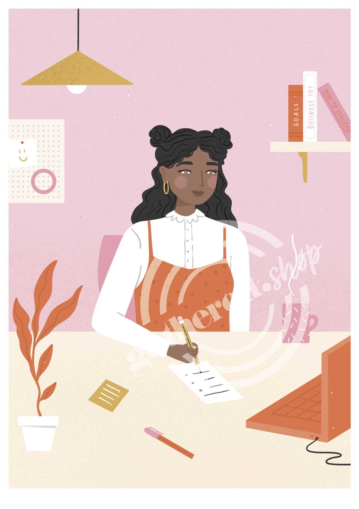 'Healthy Goals' Digital Art Print PDF by Charly Clements