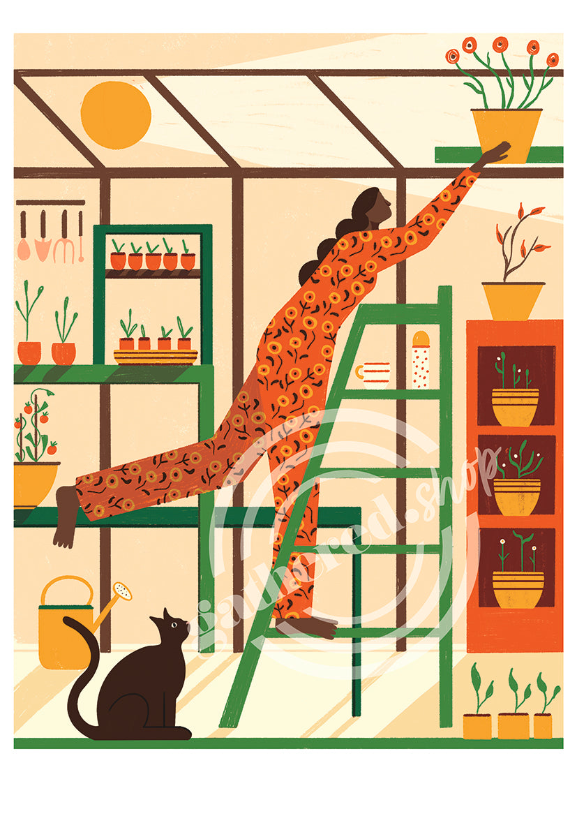 'More Room for Plants' Digital Art Print PDF by Ellice Weaver