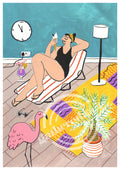 'A Holiday at Home' Digital Art Print PDF by Jayde Perkin