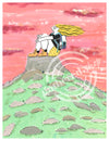 'Feel the Breeze' Digital Art Print PDF by Jayde Perkin