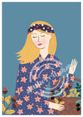 'Finding Calm in Nature' Digital Art Print PDF by Holly Maguire