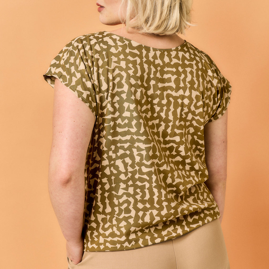 Jada Blouse Sewing Pattern PDF