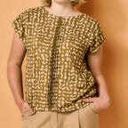 Jada Blouse Sewing Pattern PDF