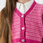 Jelly Bean Girls Cardigan Knitting Pattern PDF