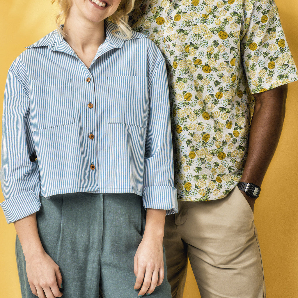 Kai Shirt Sewing Pattern PDF