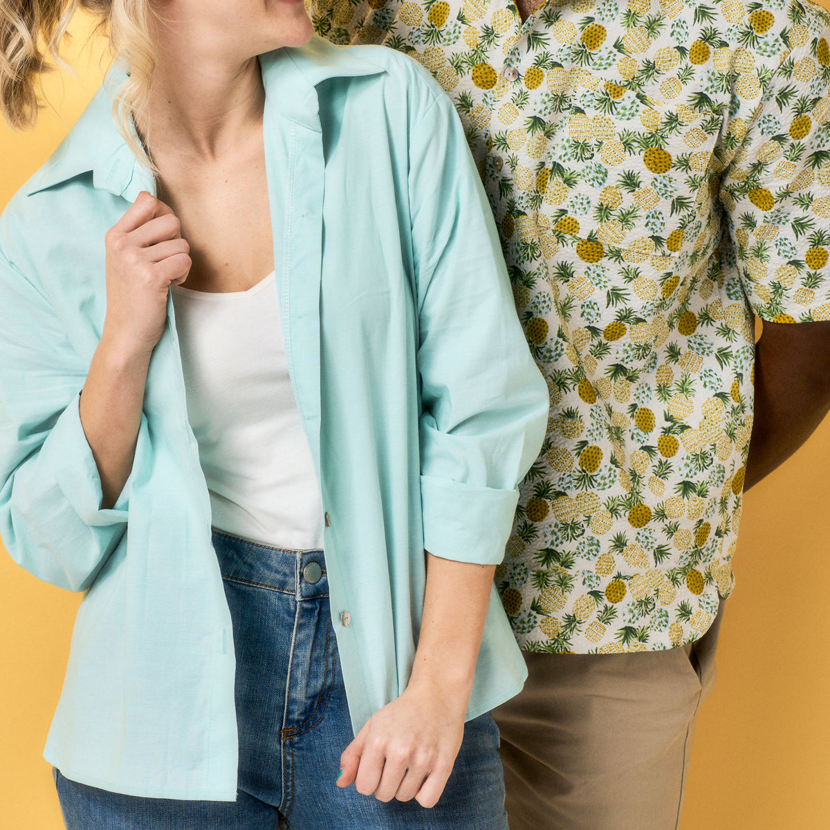 Kai Shirt Sewing Pattern PDF