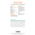 Kai Shirt Sewing Pattern PDF