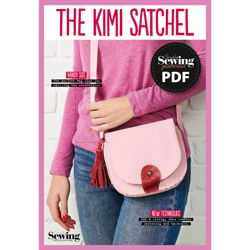 Kimi Satchel Sewing Pattern PDF
