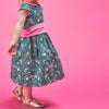Girl's Party Dress Sewing Pattern PDF