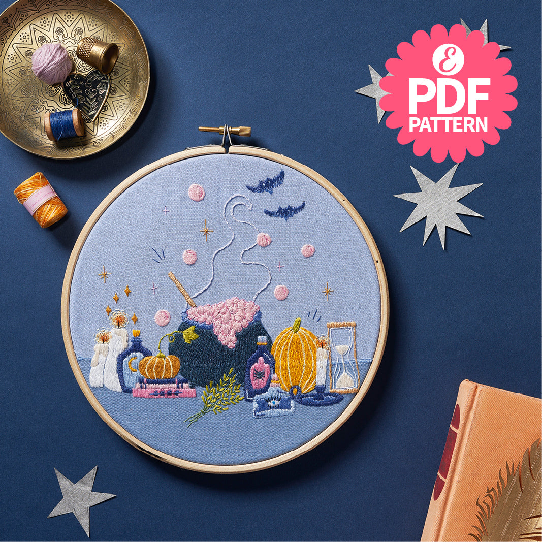 Autumn Embroidery Pattern Collection Bundle 2