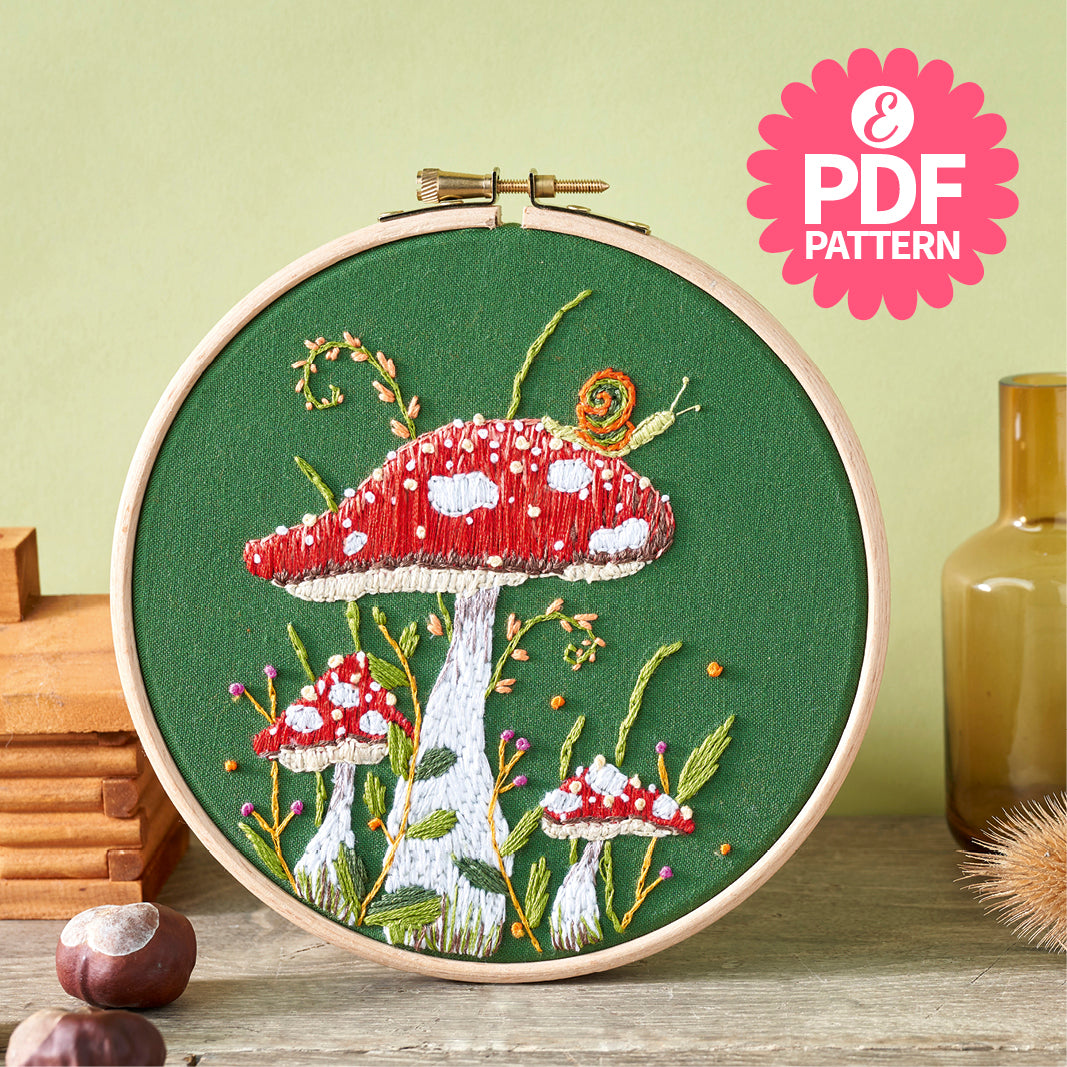 Autumn Embroidery Pattern Collection Bundle 2