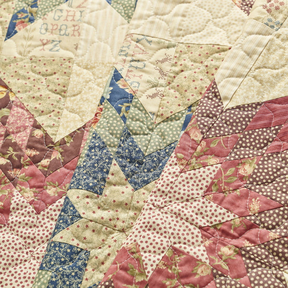 Kaleidoscopic Delight Lone Star Quilt Pattern PDF