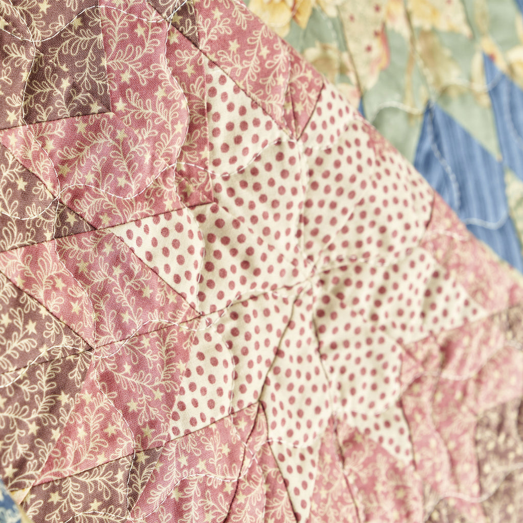 Kaleidoscopic Delight Lone Star Quilt Pattern PDF