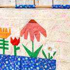 Floral Joy Quilted Banner