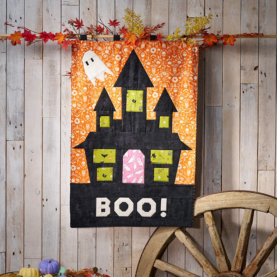 Quilted Boo Banner Pdf
