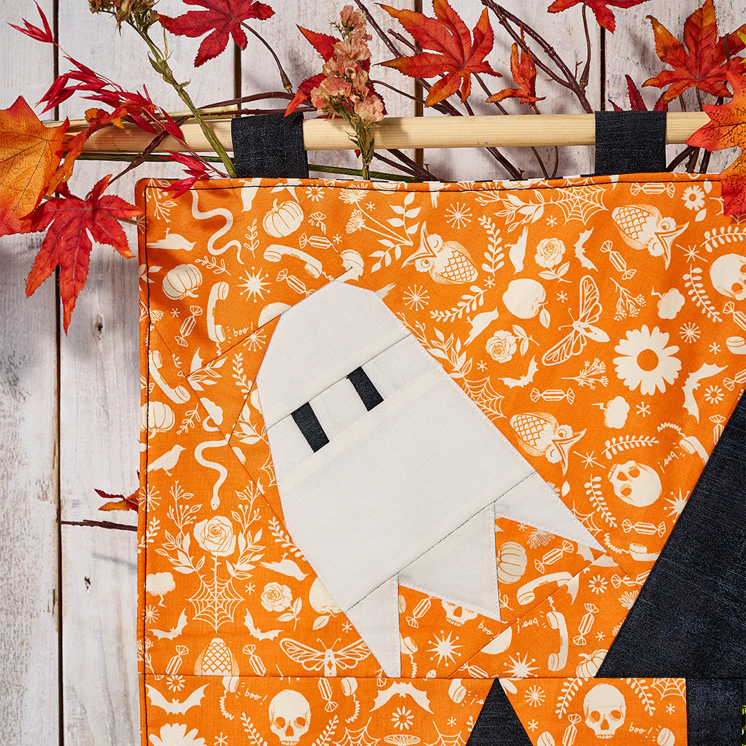 Quilted Boo Banner Pdf