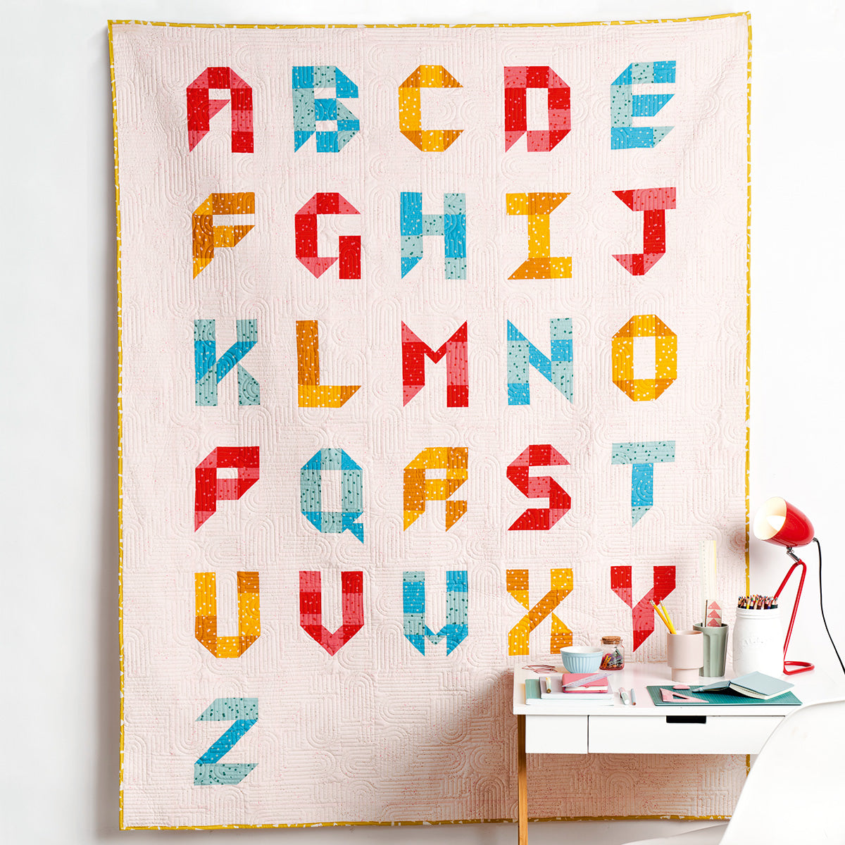 26 Letter Quilt Blocks Collection PDF