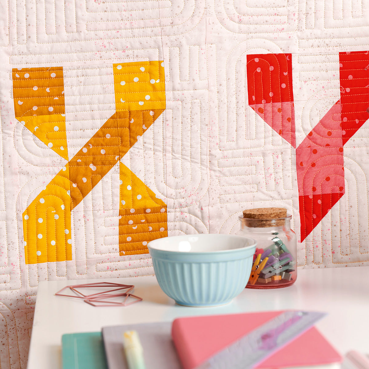 26 Letter Quilt Blocks Collection PDF